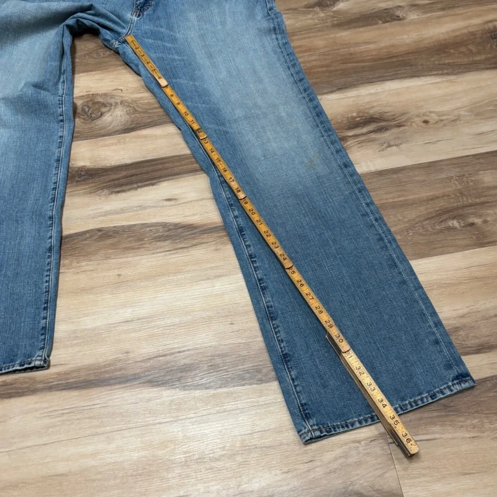 J. Crew Jeans 38x34 Straight Leg Denim Blue Medium Wash Y2K 2000s